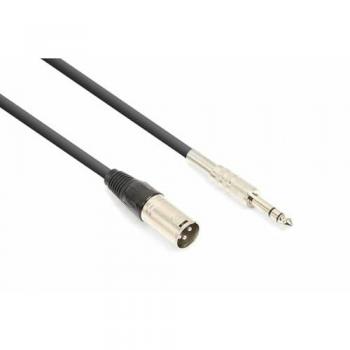 Cordon Audio XLR Mâle / Jack 6,35 Stéréo