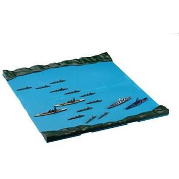 Fujimi Maquette 1/3000 Série de Bateaux de Guerre No.12 Set de la Bataille Navale de Guadalcanal (Hiei / Kirishima / SD / Washington / avec Water Spy)