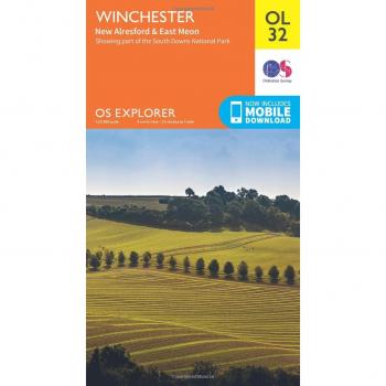 Ordnance Survey Map of Winchester