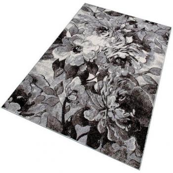 My home Teppich »Almrose«, rechteckig, 9 mm, sanfter Blumenteppich