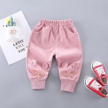 Pantalones de Primavera para Bebés Conejito