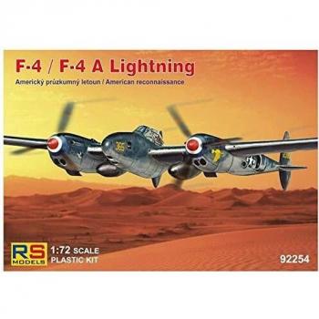 RS Models 1/72 F-4/F-4A Lightning US Army Reconnaissance Aircraft