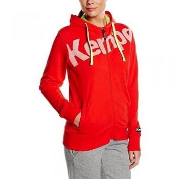 Kempa Core Kapuzenjacke für Damen, rot, Größe L