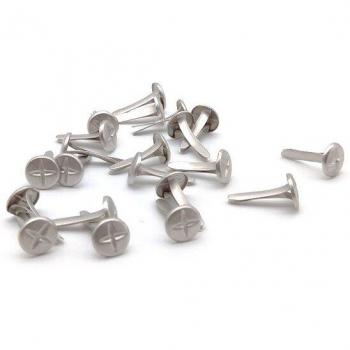 Wishmetyou 100 Stuks 8Mm Zilver Kleur Brads voor Creatieve Verfraaiing