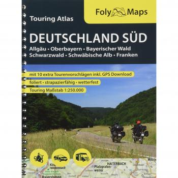 FolyMaps Touringatlas Deutschland Süd 1:250.000