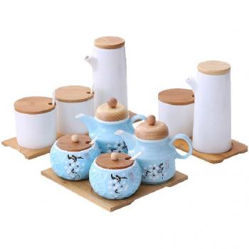 Salt and Sauce Ceramic Set