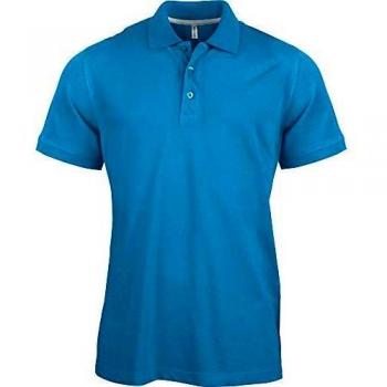 Polo maniche corte Kariban Blu tropicale