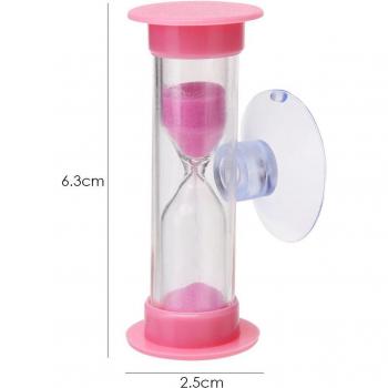 2-Minute Suction Cup Sandglass for Kids