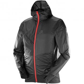 Hoodie Salomon Drifter Air Wind Nero XL