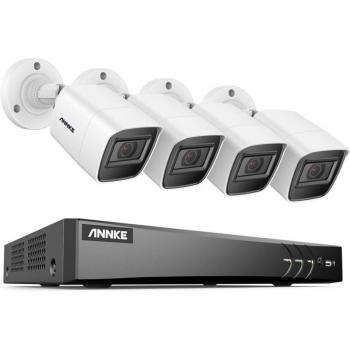 Annke 8CH Kit de Cámaras de Seguridad con Detección de Movimiento