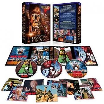 Trilogía: Las colinas tienen ojos (Blu-Ray).