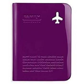 Protège-passeport violet Alife Design pour toute la famille