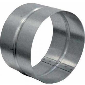 Manchon galvanisé 125 mm femelle