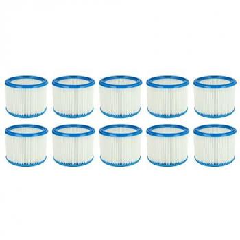 Alto Attix 550‑21 8‑Gal Vacuum Replacement Filters (Set of 10)