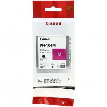 Canon 3631B001 PFI‑104M Farbpatrone Magenta – Standardkapazität (1×)