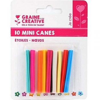 Graine Créative Mini Canes Étoiles 10 pcs