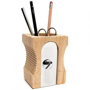 Portaplumas con Forma de Sacapuntas Beige 120×82×82