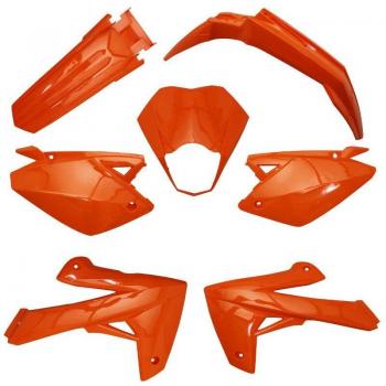 Set van 7 kuipdelen P2R Rieju 50 Mrt 2009 – Original 2009 set