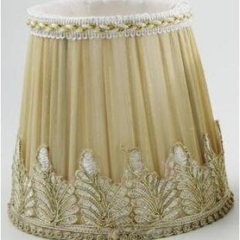 Abat-jour en tulle 13.5 cm avec fixation clip