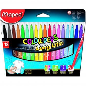 Color'Peps Long Life Ultra-Washable Markers