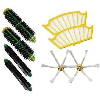 Kit de Filtro y 6 Cepillos Tammy Style Seitenbürste para iRobot Roomba 500