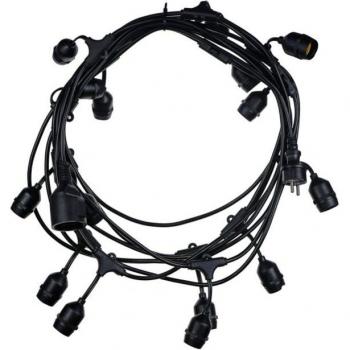 Fiesta Century 10m Nera Filo LED