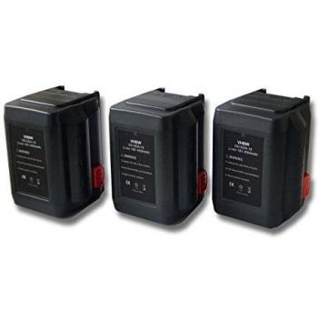 Pack de 3 batteries Li-ION 4000mAh pour taille-haie Gardena
