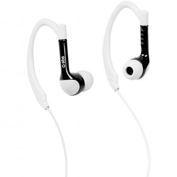 Auricolari microfono filo Sbs TESPORTINEARK Runway Nero e Bianco