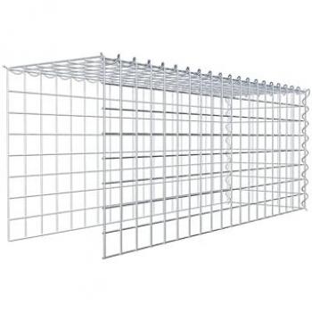 Gabion Spiral Fence Type 4, 100 cm x 40 cm x 30 cm, Mesh Size 5 cm x 5 cm