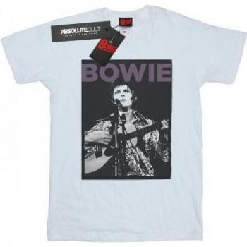 XL David Bowie Rock Poster Tee (White)