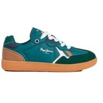 Soleil Vert Pepe Jeans Ball One – Chaussure à Lacets, Plat, Casuelle