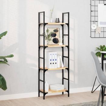 Unfinished Solid Wood Acacia Floating Shelf 60x20x2 cm