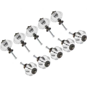 20pcs/10pcs Clear Handle Pulls