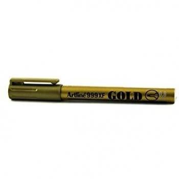 0.8mm Gold Nib Artline 999Xf Metallic Marker