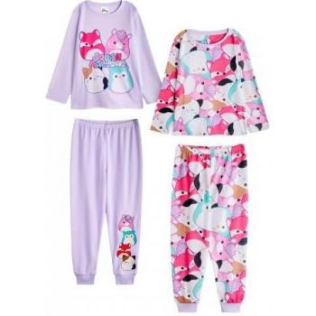 Set Pigiama Squishmallow Violetto Junior 5-6 anni – 2 giocattoli