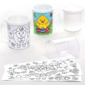 Easter Custom Colouring Mugs (3 Designs)