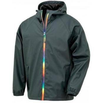 Veste homme imperméable en PU recyclé Prism