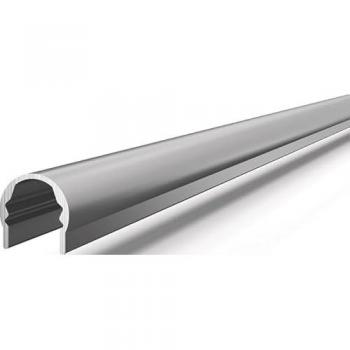 Athmer, Türbeschlag + Scharnier, Fingerschutzprofil BS-BU-16K+ Länge 1980 mm Bandseite Band-Ø 16 mm silberfarben eloxiert