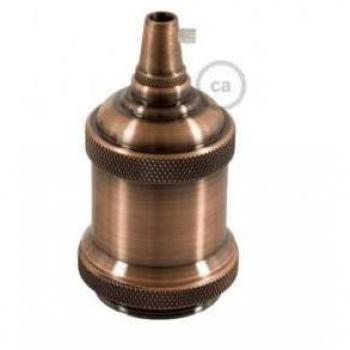 Accessoire Luminaire KBL27ALRA – Douille E27 Aluminium Vintage Cuivré