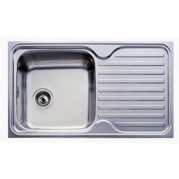 Classic Teka 11119017 One-Drawer Gray Kitchen Basin