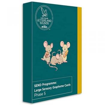 SEND Programme: Large Sensory Grapheme Cards : Phase 5