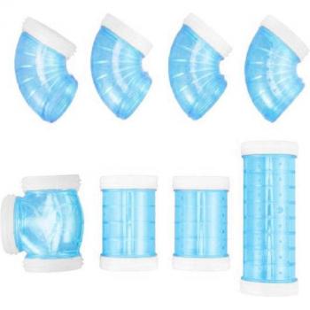 Transparente Hamster Sport Pipeline 8 Teile