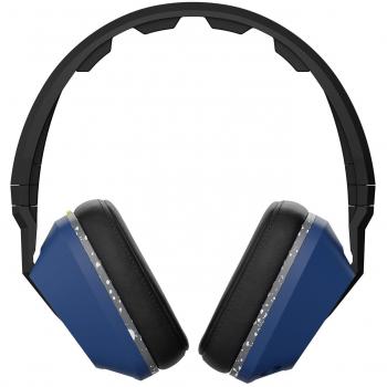 S6SCGY‑442: Skullcandy Crusher Over‑Ear mit Mikrofon – Schwarz/Blau/Grau
