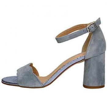 Sleek Turquoise High-Heel Sandals for Women – IGI & Co 3187822
