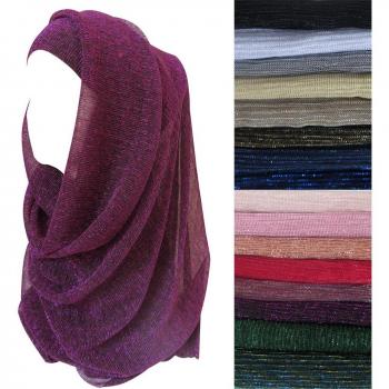 Lightweight Glitter Headbands for Muslim Women