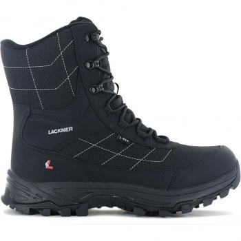 IceGrip TX Kitzbühel Men's Winter Boot with Spikes – Black, EU 45 / UK 10.5