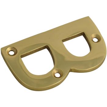 B-Forge 75mm Numeral Letter in Brass