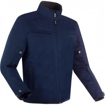 Bering Cruiser Giacca Moto Tessile Impermeabile Blu XL