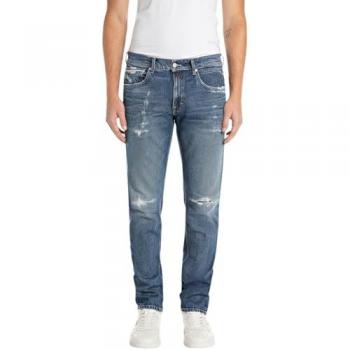 Replay Slim-fit Stretch Cotton Blend Jeans W31 L32 Blue