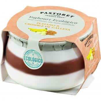 Yogur Natural Pastoret – Plátano y Galleta 135 g